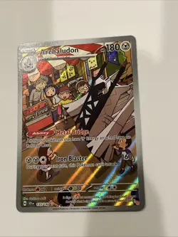 Archaludon 155/142 Sv07: Stellar Crown Holo Full Art Pokemon Card - Image 1