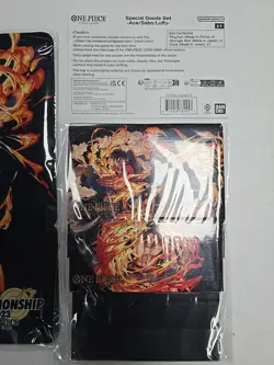 One Piece Card Game Special Goods Set - Ace Sabo Luffy Limited Ed Full Kit - Image 5