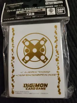 Digimon X Antibody 60/cards Official Card Sleeves 2025 Ver -10 Bandai - Image 1