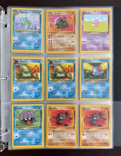 Vintage French Pokemon Card Lot (46) - Jungle & Fossil - Pikachu, Lapras - WotC - Image 3