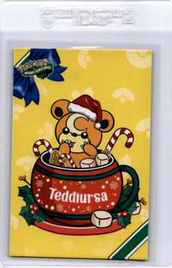 Tediursa Peruvian christmas pokemon card - Image 1
