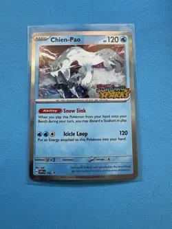 Chien-Pao SVP152 NM Stamped Promo Pokemon Card - Image 1