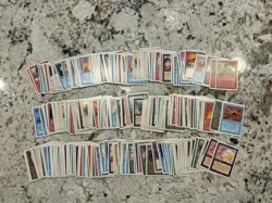 Mtg Revised Lot x300 Magic The Gathering Revised Lot Com/Unc Played-Heavy Play - Image 1