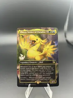 Choco, Seeker of Paradise (Borderless) (Chocobo Track Foil) Final Fantasy Foil - Image 1