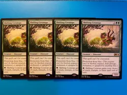 MTG 4x Shifting Ceratops # 194 Core Set 2020 M20 Magic the Gathering x4 NM - Image 1
