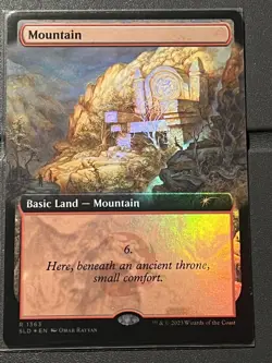 Mtg Secret Lair - Mountain 1363 FOIL- NM - Image 1