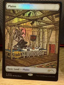 Mtg Secret Lair KEXP - Plains 2076 - Foil -NM - Image 1