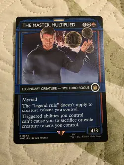 The Master, Multiplied (Showcase) Magic the Gathering MTG Doctor Who (0545) - Image 1