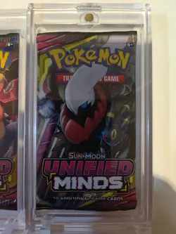 2019 Pokemon TCG Sun & Moon Unified Minds 2 Booster Packs SEALED 820650805684 - Image 3