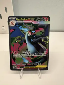 Mega Charizard X ex Full Art Ultra Rare 109/094 Pokemon Phantasmal Flames NM - Image 1