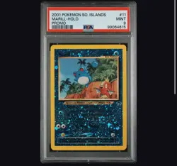 2001 Pokemon Southern Islands Promo #11 Marill - Holo (PSA 9 Mint) - Image 1