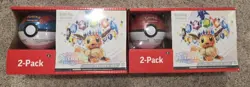 2 POKEMON PRISMATIC EVOLUTIONS ETB ELITE TRAINER BOX & POKEBALL SAMS CLUB BUNDLE - Image 1