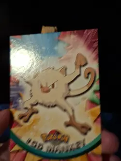 Pokemon TCG Topps Mankey Non-Holo - Image 3