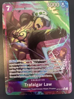 OP12-073 Trafalgar Law - Legacy of the Master - Super Rare - Alt Art - One Piece - Image 1