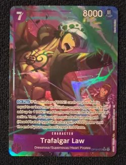 OP12-073 Trafalgar Law - Legacy of the Master - Super Rare - Alt Art - One Piece - Image 1