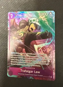 One Piece TCG Trafalgar Law OP12-073 Alt Art Legacy of the Master - Image 1