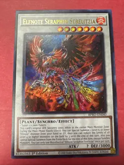 Elfnote Seraphim Strelitzia - Yugioh! - BPRO-EN040 - NM - 1st Ed - - Image 1
