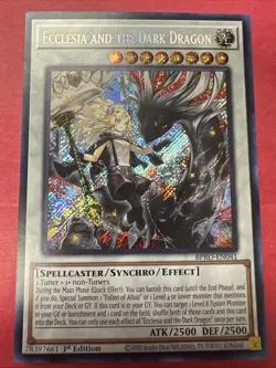 Ecclesia And The Dark Dragon - BPRO-EN041 - Yugioh - Burst Protocol - NM 1st - Image 1