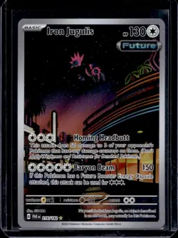 2023 Pokemon SV Paradox Rift PAR EN Iron Jugulis #216/182 - Image 1