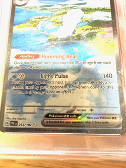2023 Pokemon SV Paradox Rift PAR EN Altaria ex #253/182 PSA 9 - Image 3