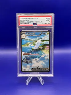 2023 Pokemon SV Paradox Rift PAR EN Altaria ex #253/182 PSA 9 - Image 4
