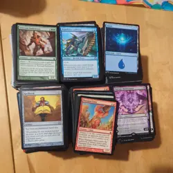 COLLECT BULK JOB LOT 2000 UNSORTED MTG CARDS MAGIC THE GATHERING C, U/C HOLOS - Image 1