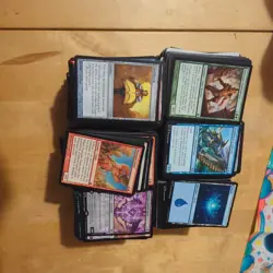 COLLECT BULK JOB LOT 2000 UNSORTED MTG CARDS MAGIC THE GATHERING C, U/C HOLOS - Image 2