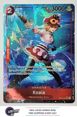 Koala (Alt Art) OP05-006 - One Piece Awakening of the New Era SR English NM - Image 1