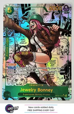 Jewelry Bonney OP12-118 (Manga) - One Piece: Legacy of the Master English NM - Image 1