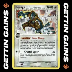 Deoxys - 2/17 - Holo Rare - POP Series 4 - Pokemon Card - LP - Image 1