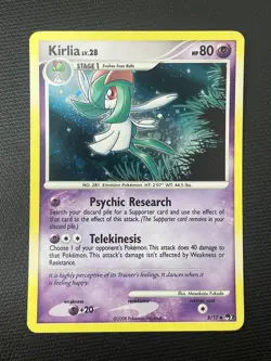 Kirlia 8/17 POP Series 7 Promo Holo Rare Pokemon Card LP+ - Image 1