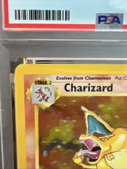 Pokemon TCG Charizard Base Set 4/102 Holo 1999 Base Set PULLED Not One Scratch! - Image 2