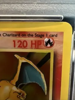 Pokemon TCG Charizard Base Set 4/102 Holo 1999 Base Set PULLED Not One Scratch! - Image 5