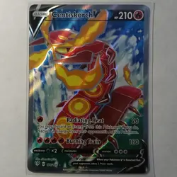 Centiskorch V 179/189 Pokemon TCG 2020 Ultra Rare Full Art Darkness Ablaze NM - Image 1