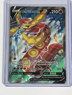 Centiskorch V 179/189 Pokemon TCG 2020 Ultra Rare Full Art Darkness Ablaze NM - Image 1