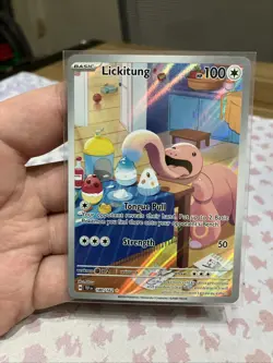 Lickitung 180/162 - Illustration Rare Temporal Forces - Pokemon TCG - Image 1