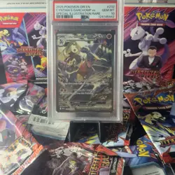 2025 POKEMON DESTINED RIVALS #232 CYNTHIA’S GARCHOMP ex SIR PSA 10 GEM MINT - Image 3
