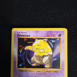Pokemon TCG Drowzee Base Set, Shadowless Common Card 49/102 - Image 3