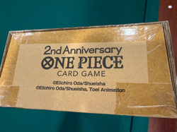 One Piece Card Game Japanese 2nd Anniversary Set English Cards Sealed! - Image 1