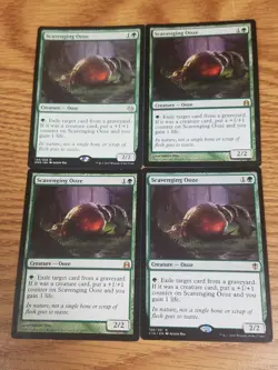Scavenging Ooze Rare x4 Cards Playset - Magic the Gathering MTG - Lot #28 - Image 1