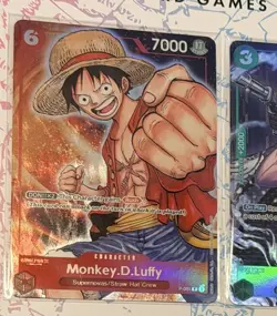One Piece Premium Card Collection Bandai Games Fest 23-24 Monkey.D.Luffy P-001 - Image 1