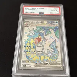 Pokemon Scarlet & Violet Gyrados EX Ultra Rare Card 225/198 PSA 10 - Image 1