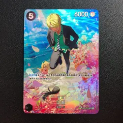 One Piece S-Chinese OP10 Royal Blood SP ST14-003 SR Sanji Special Alt Art - Image 1