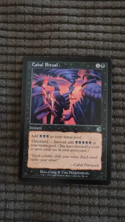 Magic: the Gathering / MtG Cabal Ritual x1 Torment - Image 1