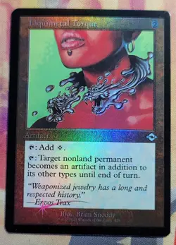Liquimetal Torque (Retro Frame) (Foil) MTG Modern Horizons 2 (MH2) (NM) - Image 1