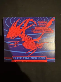 Darkness Ablaze Elite Trainer Box ETB Sword And Shield Pokemon Factory Sealed - Image 1