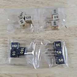 Lot of Pokemon Gold Metal Dice, Coins, And Condition Markers - Image 3