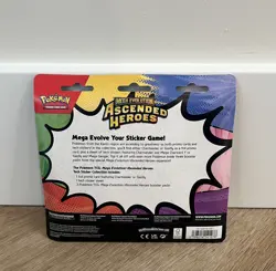 Pokemon Ascended Heroes Tech Sticker Pack Gastly IN HAND ✅ NEW SEALED - Image 2