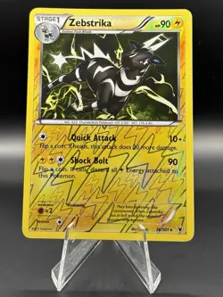 Blitzle & Zebstrika - 35 & 36/101 - Pokemon Noble Victories BW Reverse Holo Pair - Image 4