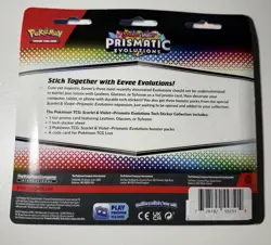 Pokemon TCG Prismatic Evolutions Tech Sticker Collection Set Lot Of 2 Glaceon - Image 5